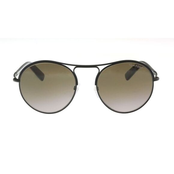 Damaged/ Store Return Tom Ford FT0449 05K Jessie Black Aviator Sunglasses - Picture 6 of 7